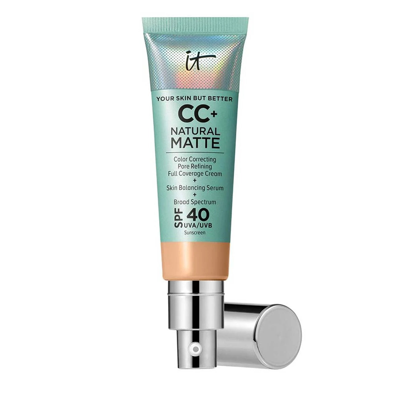 It Cosmetics Your Skin But Better CC+ Oil-Free Matte with SPF 40, 1.08 fl oz / 32 ml