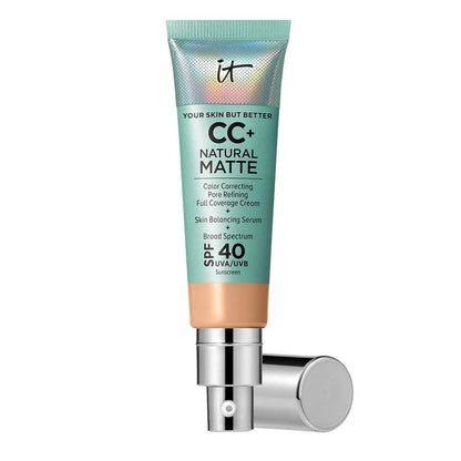 It Cosmetics Your Skin But Better CC+ Oil-Free Matte with SPF 40, 1.08 fl oz / 32 ml